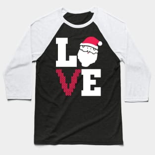 Love Christmas. Love Santa. Baseball T-Shirt